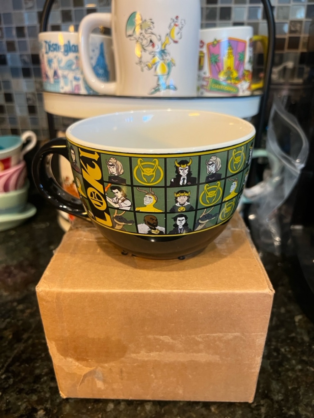 NIB Disney Loki 24oz Mug